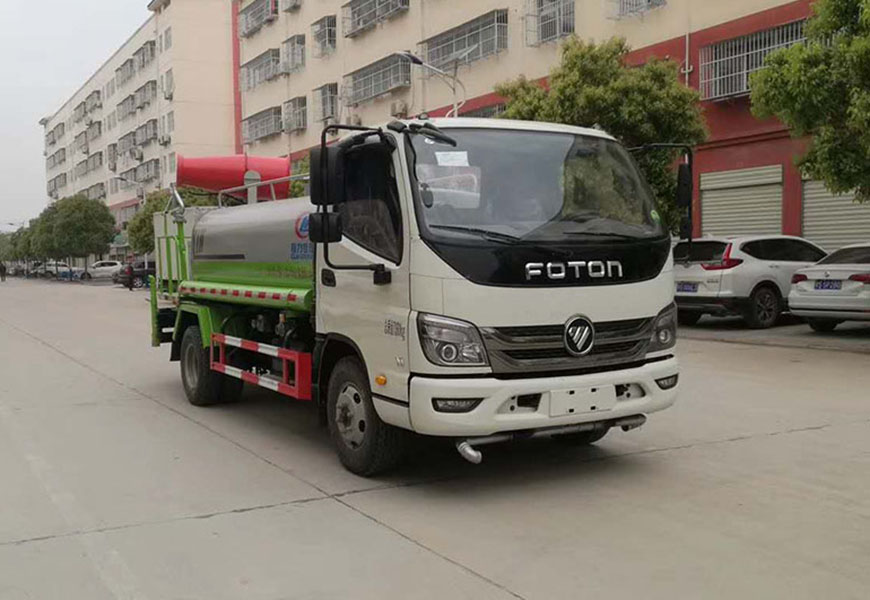 國六福田時(shí)代5噸灑水車圖片